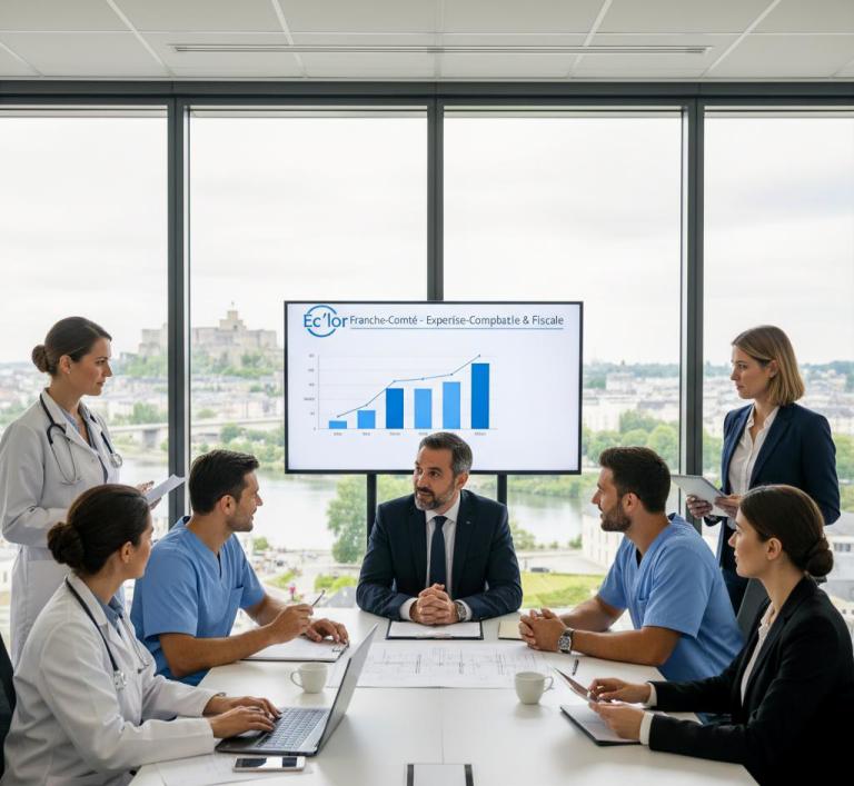 Expert-comptable pour profession libérale à Besançon : Ec'lor Franche-Comté à vos côtés