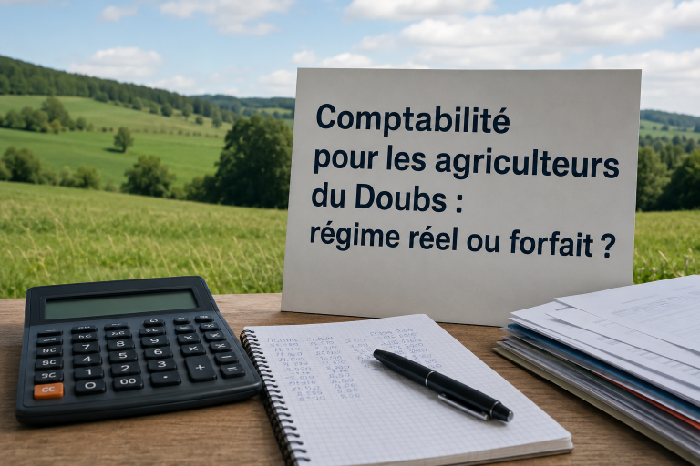 Comptabilité pour les agriculteurs du Doubs : régime réel ou forfait ?